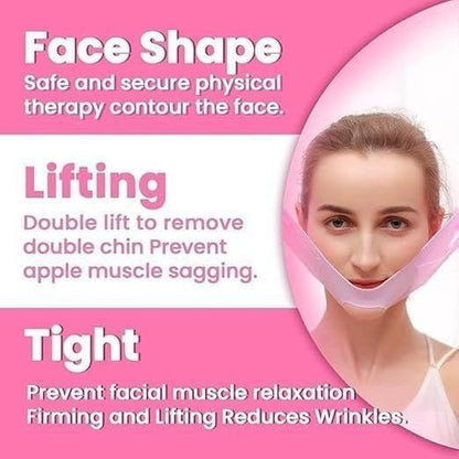 Facial Silicone Bandage for Double  Chin & Cheek Reducer